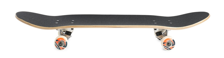 One skateboard isolated on white. Sports equipment © New Africa