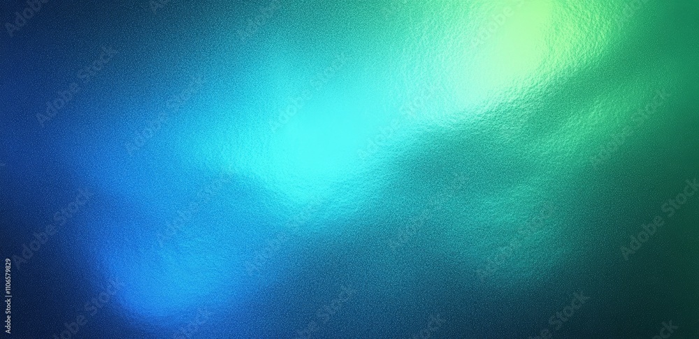 Aufkleber Gradient Background Blue Green Abstract Smooth Texture Vibrant Soft Cover Design