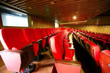 The auditorium seats