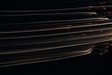 Fireworks, and light in the darkness, the abstract background