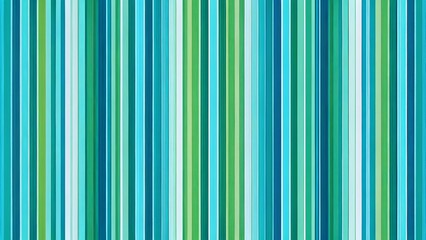 Abstract Pattern of Vertical Stripes in Tones of Teal, Blue, and Green