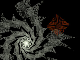 Imaginatory fractal abstract background Image