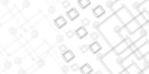 Grey Rectangle Architecture Vector Background. Light Ornament Web Vector Background.  paper texture design Abstract white background can use for design, background concept, vector illustration.