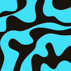 Retro Swirl Abstract Background