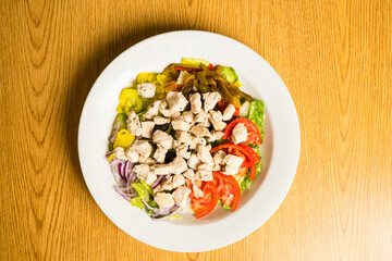 Grilled chicken salad