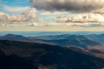 clouds over the mountains