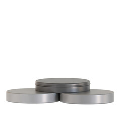 podium monochrome 3d icon illustration 
