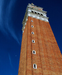 St Mark's Campanile steep angle
