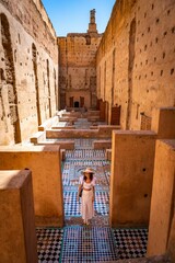 Exploring El Badi Palace in Marrakech