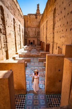 Exploring El Badi Palace in Marrakech