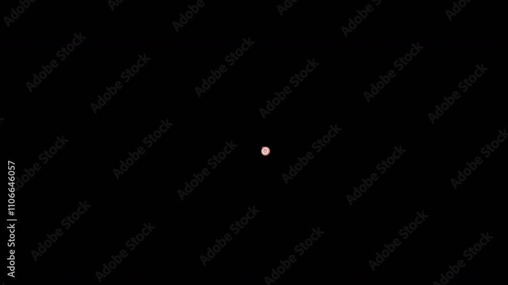 Poster 3d animation of dart target