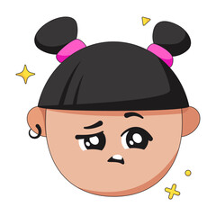 Face with raised eyebrow