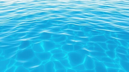 Obraz premium Sparkling blue water ripple on a clean surface, natural light, sparkles effect, clean surface, aquatic theme