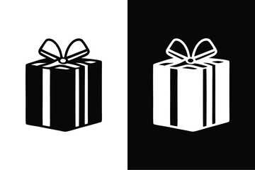 Gift Box Vector Elements. Stylish Icons for Holidays and Events