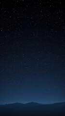 Fototapeta premium An inky black night sky with scattered white and yellow stars for a sense of depth, galaxy, yellow, white, starry, dark night sky