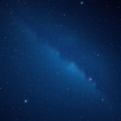 Fototapeta premium A stunning landscape of a star-filled sky against a deep indigo blue background, stardust, dreamy, ethereal, cosmic