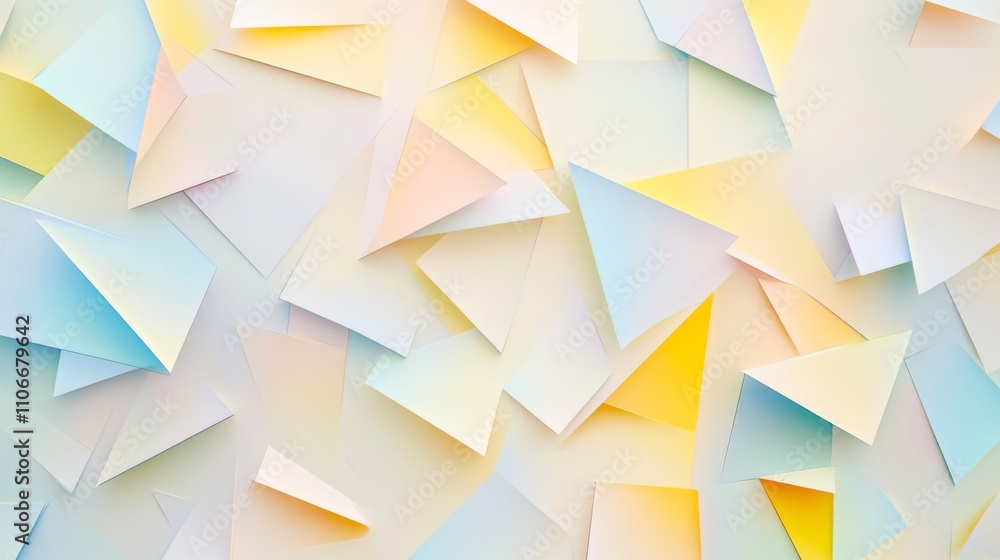Poster abstract colorful paper triangle background for creative designs