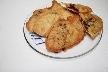 Baked crucian carp bread with red beans for winter snack in Korea