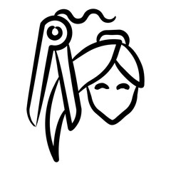 Hair Straightener Icon