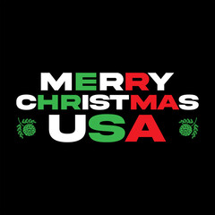 merry christmas usa