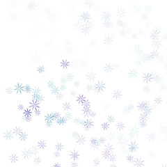 Colorful Abstract Flower Pattern Design