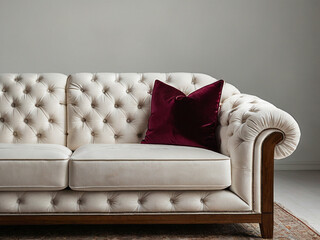 sofa with white background