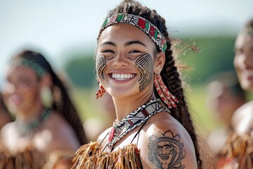 Experience traditional maori dance performance new zealand cultural event outdoor setting audience perspective heritage celebration