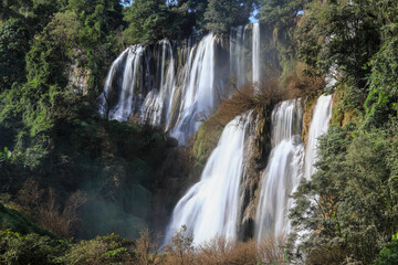 Thi Lo Su Waterfall is the large and  beautiful in Umphang forest in Tak province. Thailand