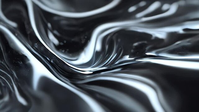 abstract liquid. wave background. chrome background. silver texture. Lava, chromium, mercury, liquid metal