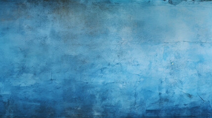 Blue Paint Wall Background Texture