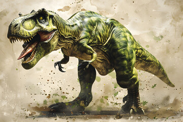 The Majestic Tyrannosaurus Rex: A Glimpse Into Prehistoric Times Through the Lens of Paleontology