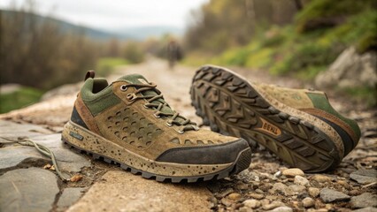 Outdoor footwear using natural decomposable components ideal for adventurous souls.