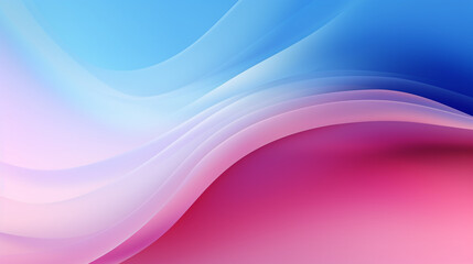 Fototapeta premium Gradient blur pink blue abstract background
