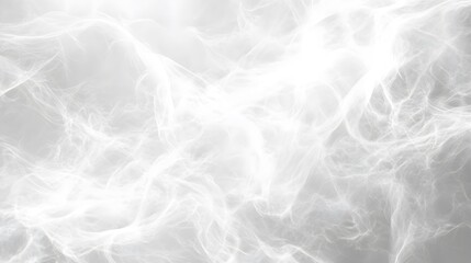 Obraz premium A soft, ethereal swirl of white smoke or mist against a light background.