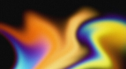 Chromatic gradient texture wallpaper design background Abstract holographic iridescent effect grainy gradient with wrinkled colors, unique wallpaper. Backdrop for web, notepad cover.