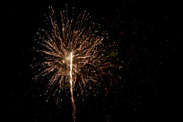 fireworks in the sky