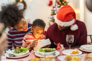 Black Family Christmas Gift Exchange