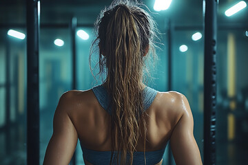 Fitness for health invites you to exercise for good health. Fitness equipment and posture of exercise.