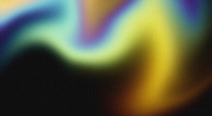 Chromatic gradient texture wallpaper design background Abstract holographic iridescent effect grainy gradient with wrinkled colors, unique wallpaper. Backdrop for web, notepad cover.