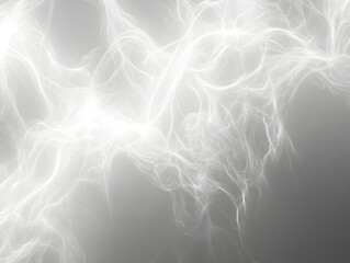 Abstract representation of light and energy with flowing, ethereal patterns.