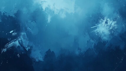 Obraz premium serene blue watercolor background with soft textures and gradients