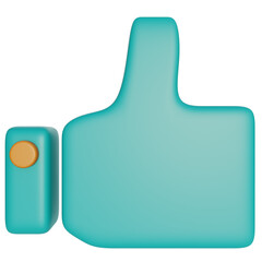 thumbs up 3d icon