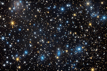 Obraz premium Spectacle of the Twinkling Stars Decorating the Infinite Expanse of the Night Sky