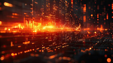 A digital background featuring stock market graphs and financial charts, perfect for showcasing data analysis and business concepts