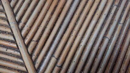 decoration background, pattern from bamboo