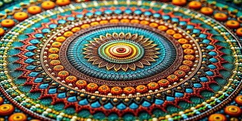 Circular Design Transformation with Change Elements and Vibrant Colors for Visual Communication and Modern Aesthetics in Graphic Design Projects