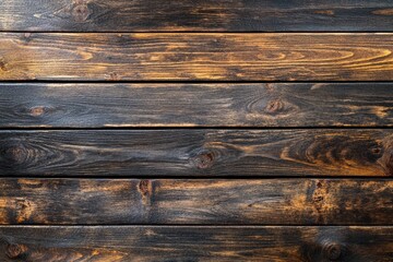 Top View of Smooth Wooden Background