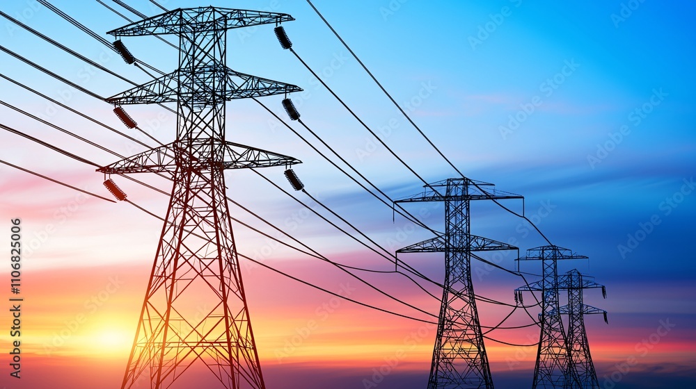 Aufkleber peak power usage captured in an eco-friendly urban setting, using monitoring technology