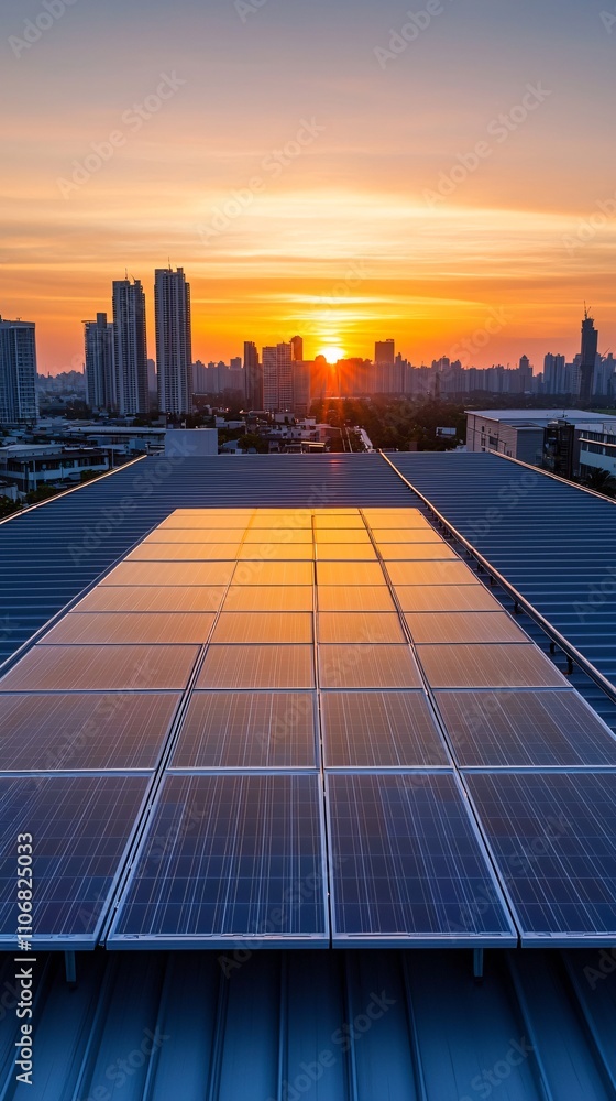 Poster energy grid integration of solar panels for real-time power generation and load management