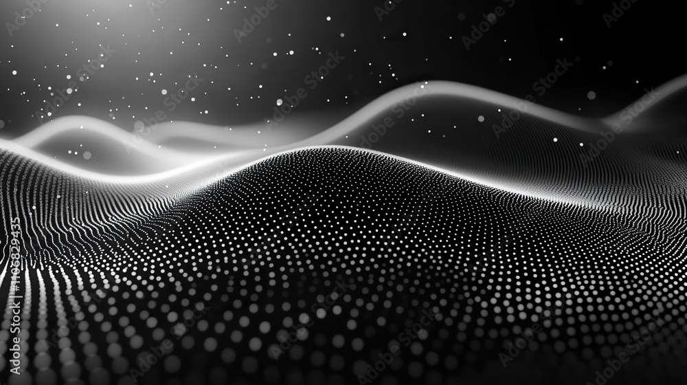 Aufkleber a halftone background with dots creates a textured and classic depth